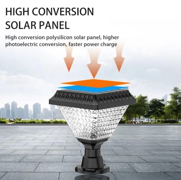 Aerbes AB-TY134 Solar Powered Garden Light RGB ,White & Warm White With Remote Control