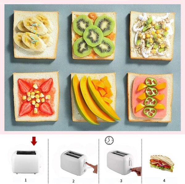 Aorlis AO-78245 Two Slice Toaster 700W