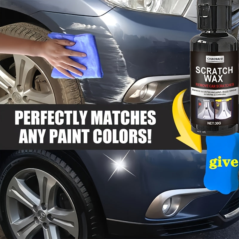 Scratch Wax and Polishing Kit   Motorcycle Metal Surface Repair  Through Ceramic Coating Technology Restores Glossiness  Deep Scratch Removal