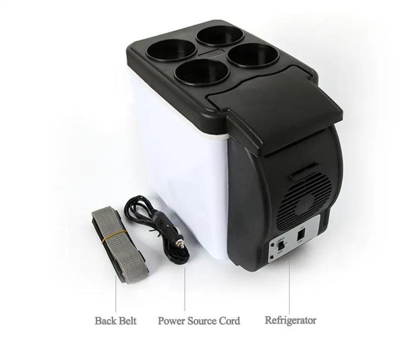 6L Portable Electronic Cooling & Warming Fridge 12V