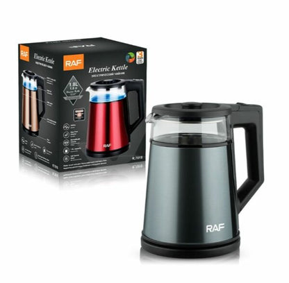 RAF R.7815 Stainless Steel 2000W Electric Kettle 1.8L