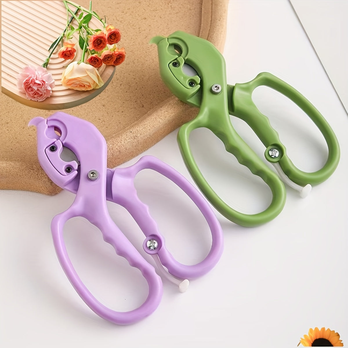 Heavy Duty Floral Shears with Sharp Blades   Professional Florist Pruning Shears  Non Slip Grip   Manual Garden Clippers for Flower Arrangements  Gardening  Lawn Care   Ideal for Home &  Gardening Tools  Contemporary Design  Durable Construction  Landscap