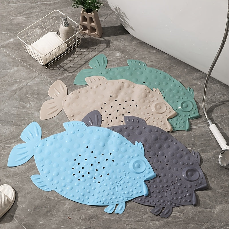 1Pc Fish Shaped Non Slip Mat Anti Slip Foot
