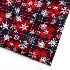 1pc Extra Large Christmas Plaid Fabric   Red  Golden  Brown  Green    Heavy Duty 100% Cotton Quilted Texture   for Holiday Crafts  Nurses Hats  Home Decor   Ideal For Beginners & Experts   Christmas Sewing Projects  Craft Supplies  Seasonal Decor