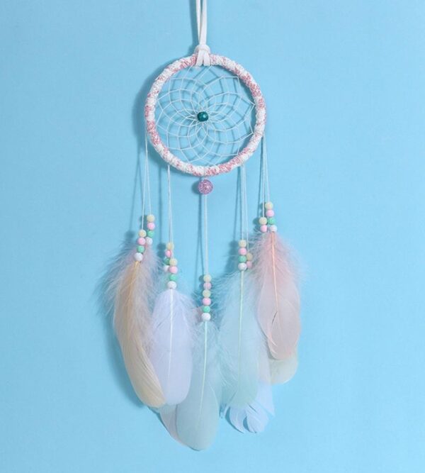 SE-129 LED Feather Dream Catcher