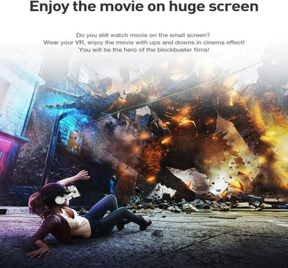 VR Shinecon 3D VR Glasses With Headphones