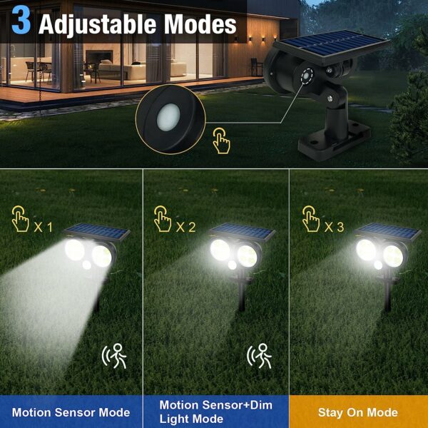 FA-1906A Solar Powered LED Light Wall Lamp 200lm