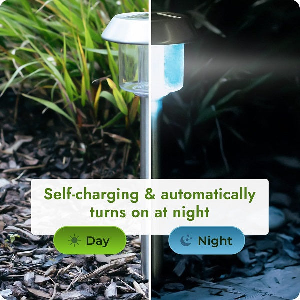 Aerbes AB-TY65 Solar Powered Garden Light White And RGB 30W