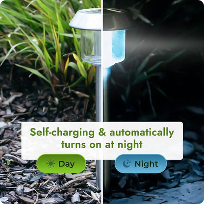 Aerbes AB-TY65 Solar Powered Garden Light White And RGB 30W