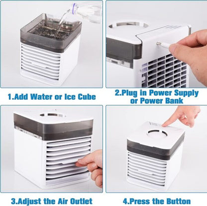 Newfan PM-108 Ultra Air Cooler With LED Lights