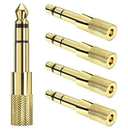 6.5mm Male to 3.5mm Female Audio Adapter Pack Of 100