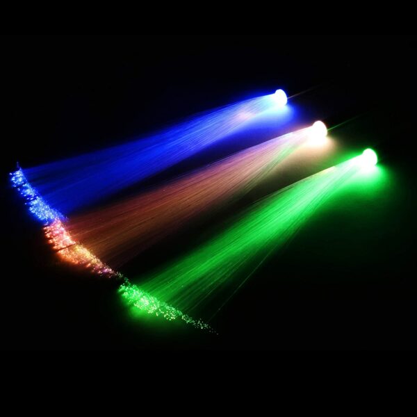 FA-LC52 Solar Powered Triple Layer Fiber Optic Light 2pcs