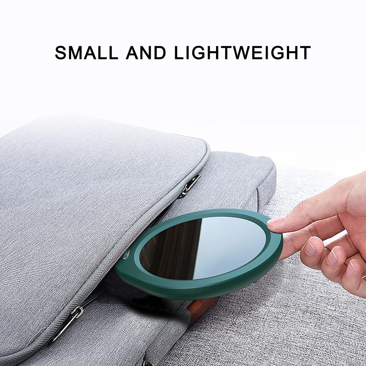 Rechargeable Mug Warmer, Power Saving Coffee Mug Warmer ABS Material EU Plug 220V Automatic Power Off Protection for Coffee for Office (Green)