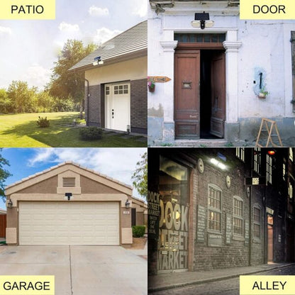 Aerbes AB-TA006 Solar Powered Motion Sensor Light 78LED