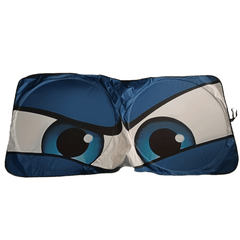 [Cartoon Inspired] Blue Eyes Cartoon Character Car Windshield Sunshade   Durable  Foldable Polyester  Heat Insulation & UV Protection  Ideal for SUVs  Car Sun Protection|Cartoon Character Design|Foldable Sunshade