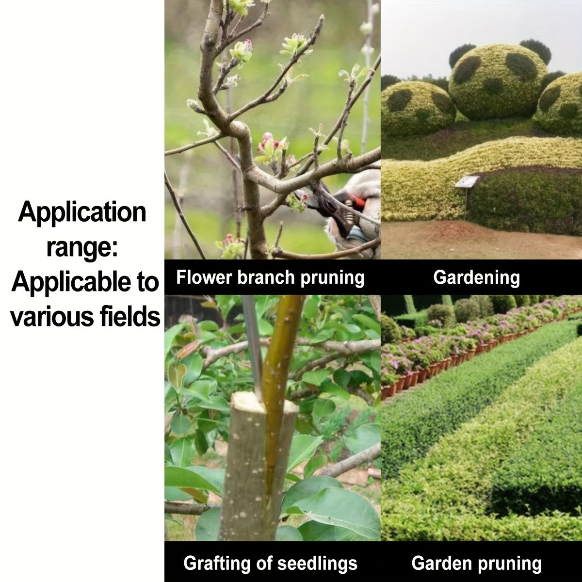 1pc SK5 High Carbon Steel Pruning Shears   Ergonomic Garden & Orchard Branch Cutter for Fruit Trees  Contemporary Style Gardening Tool