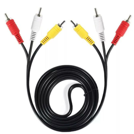 SE-L39 3RCA Male to 3 RCA Male Composite Audio Video AV Cable Plug 3X RCA 1.5M