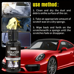 Scratch Wax and Polishing Kit   Motorcycle Metal Surface Repair  Through Ceramic Coating Technology Restores Glossiness  Deep Scratch Removal