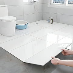 31pcs Modern Style PVC Self Adhesive Thick Floor Stickers   Easy to Peel and Stick   Waterproof Flooring Patch   for Bedroom Living Room Kitchen Bathroom