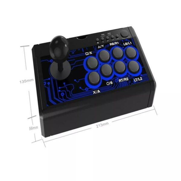 7 in 1 Wired Game Joystick Rocker Retro Arcade Station