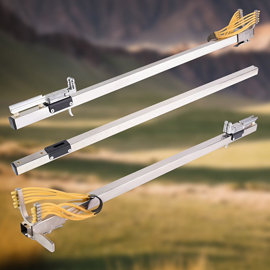 Large DIY slingshot accessories made of high quality stainless steel material. The slingshot rod can be freely assembled and CNC cut  Target Practice  Hunting Gear  Heavyduty Build  Adjustable Length  Durable Material  Rustresistant  Shooting Gear  Slings