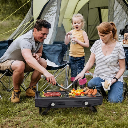 SYF-035 Foldable Portable Braai + Grill 2535