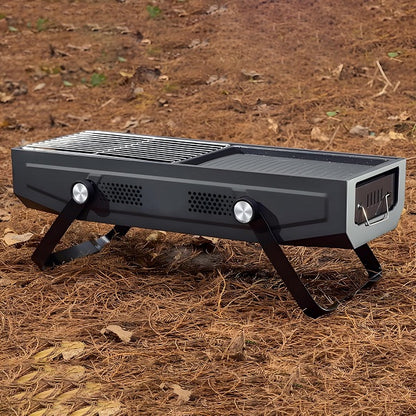 SYF-035 Foldable Portable Braai + Grill 2535