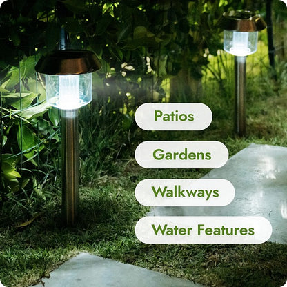 Aerbes AB-TY65 Solar Powered Garden Light White And RGB 30W