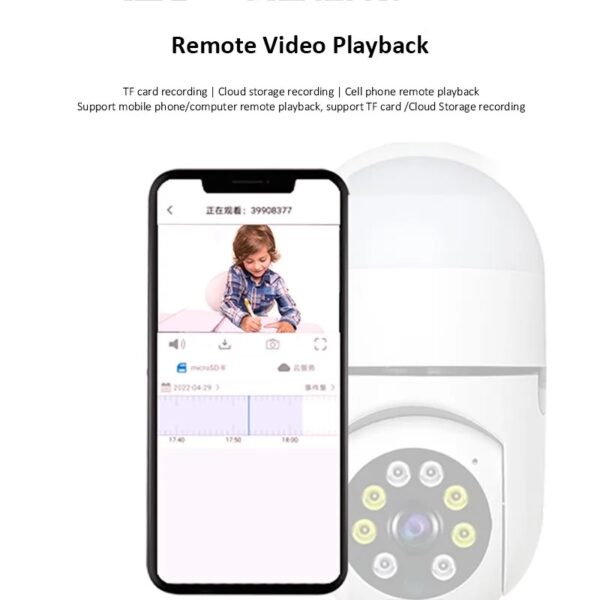 Aerbes AB-C249 WiFi Smart 2 Pin Plug Camera Full HD 1080P With V380 App