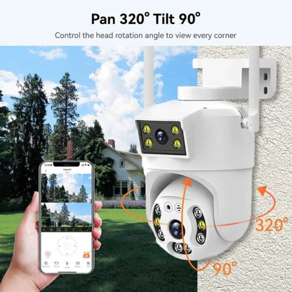VRT-SC06-4G PTZ Waterproof Surveillance Camera V380 Pro App