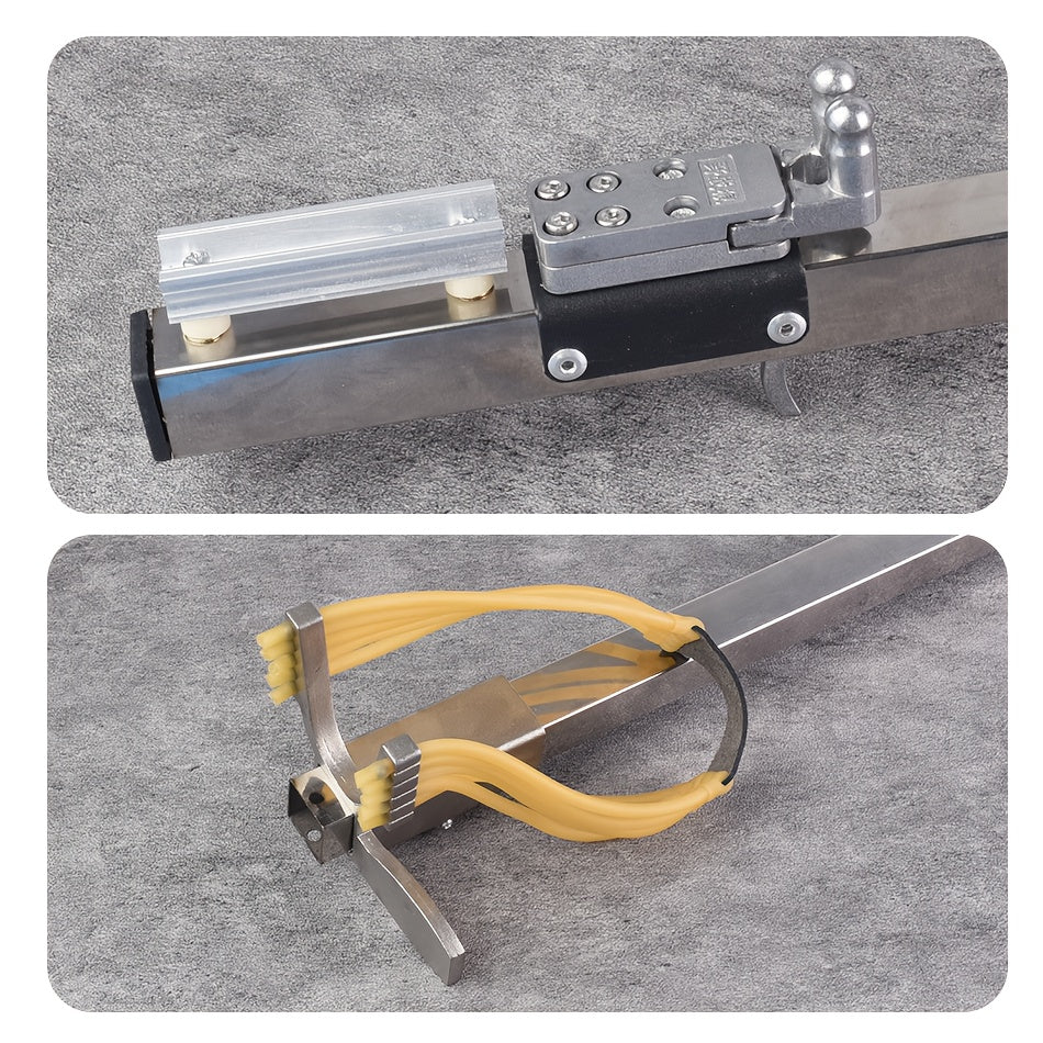 Large DIY slingshot accessories made of high quality stainless steel material. The slingshot rod can be freely assembled and CNC cut  Target Practice  Hunting Gear  Heavyduty Build  Adjustable Length  Durable Material  Rustresistant  Shooting Gear  Slings