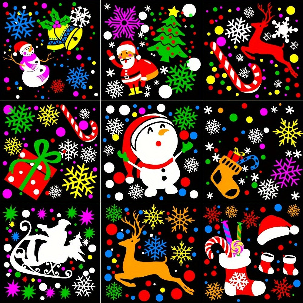 VVIA USB Powered Christmas Projector Lights with Snowman  Snowflake LED Fairy Landscape Spotlights   Adjustable Brightness  Remote Control  Geometric Patterns for Indoor/Outdoor Holiday Decor  Xmas  New Year'S  Weddings & Parties  Christmas Decorations  F