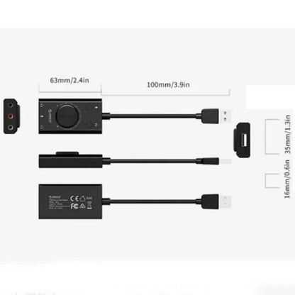 USB Multifunctional Driver Free Sound Card