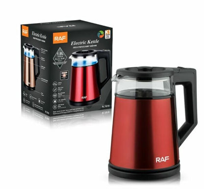 RAF R.7815 Stainless Steel 2000W Electric Kettle 1.8L
