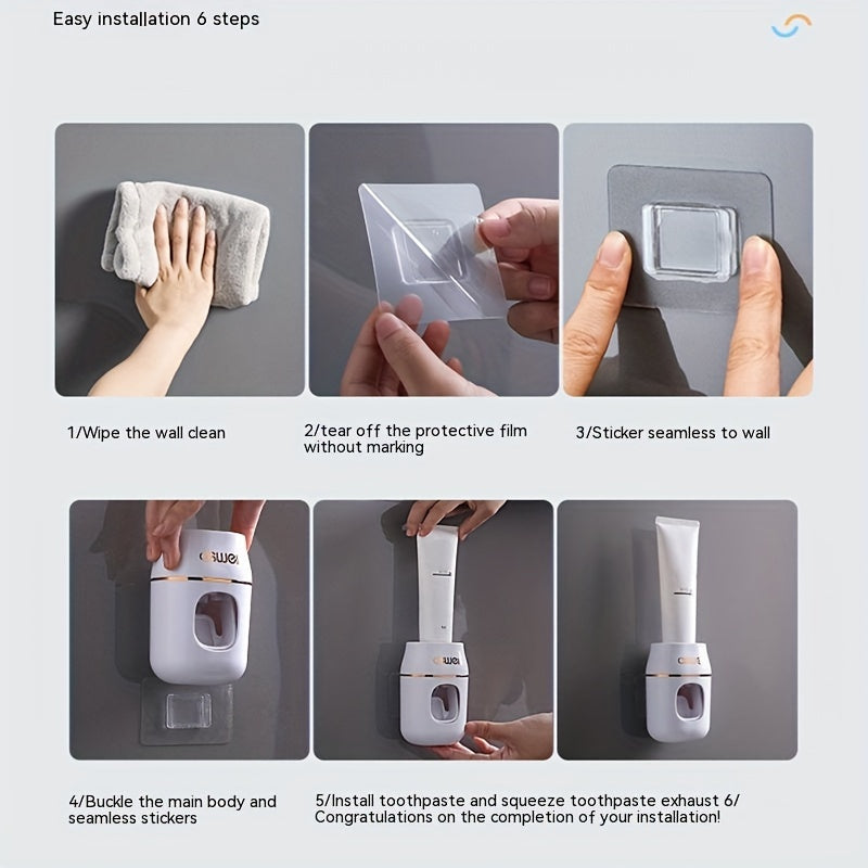 3pcs No Drill Wall Mount Adhesive Hooks for Bathroom Accessories   Perfect for Tissue Boxes  Toilet Brushes  Toothpaste Dispensers & Mop Holders