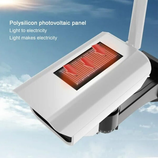 FA-U79 Solar Powered Sensor Monitoring Dummy Camera With 35 LED Light