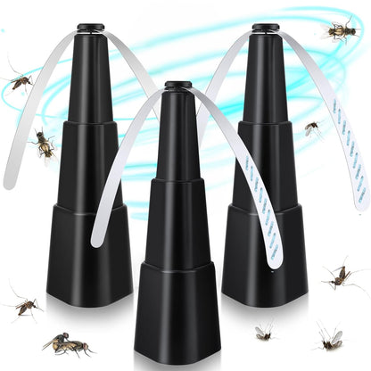 1PCS Fly Fans for Tables, Fly Repellent Fan Indoor Outdoor with Holographic Blades Keep Flies Away, Batteries Powered Bug Repellent Outdoor for Picnic, Party, Restaurant, Kitchen, and BBQ