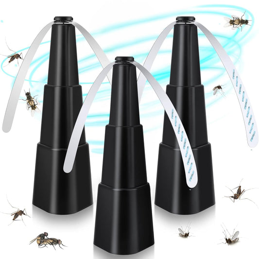 1PCS Fly Fans for Tables, Fly Repellent Fan Indoor Outdoor with Holographic Blades Keep Flies Away, Batteries Powered Bug Repellent Outdoor for Picnic, Party, Restaurant, Kitchen, and BBQ