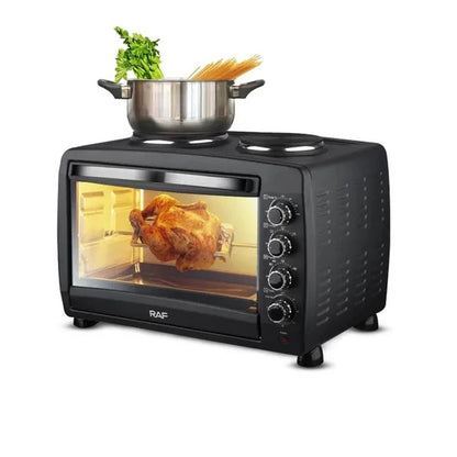 RAF R.5317 55L 2 In 1 Electric Oven With 2 Hotplates 1800W