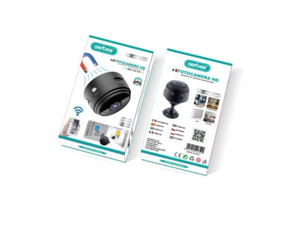 Aerbes AB-C214 Mini 1080P HD Ip Wifi Camera Voice Recorder Video Surveillance