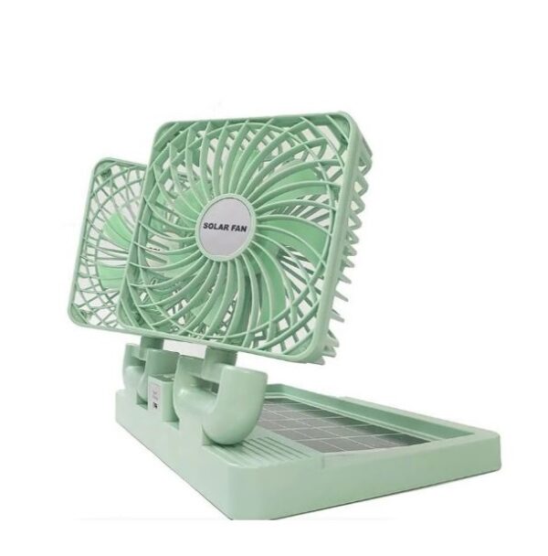 FA-SD-999 Rechargeable Dual Head Solar Powered Fan