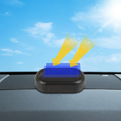 Rechargeable Solar Powered Warning Light Red Burglar Alarm