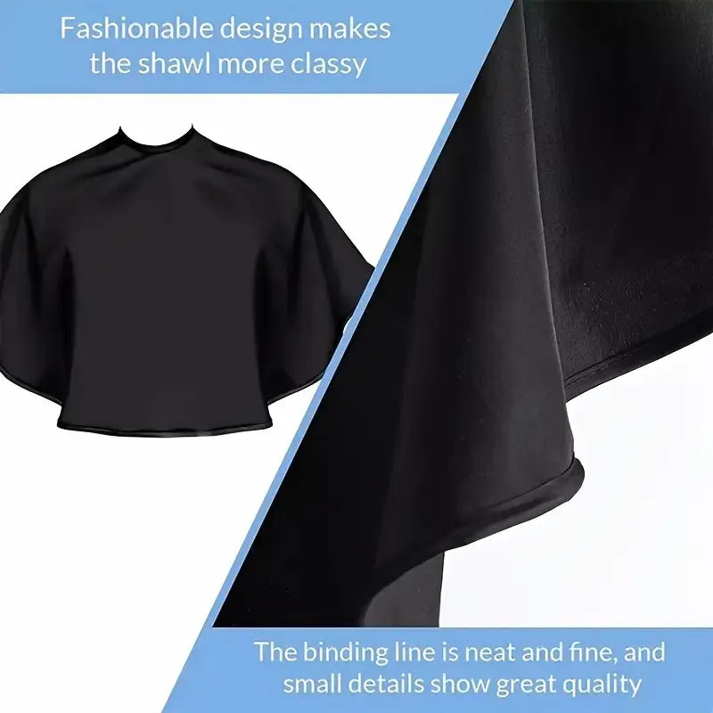 Black Waterproof Hair Dye Shawl