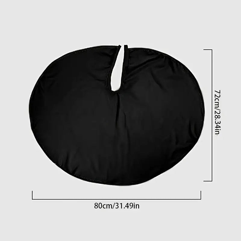 Black Waterproof Hair Dye Shawl