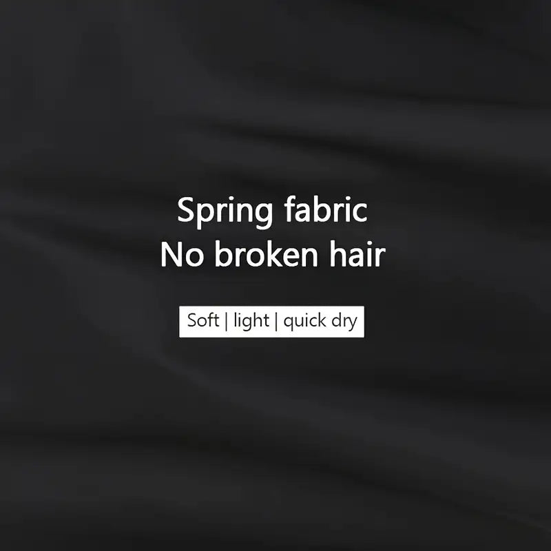 Black Waterproof Hair Dye Shawl