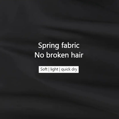 Black Waterproof Hair Dye Shawl