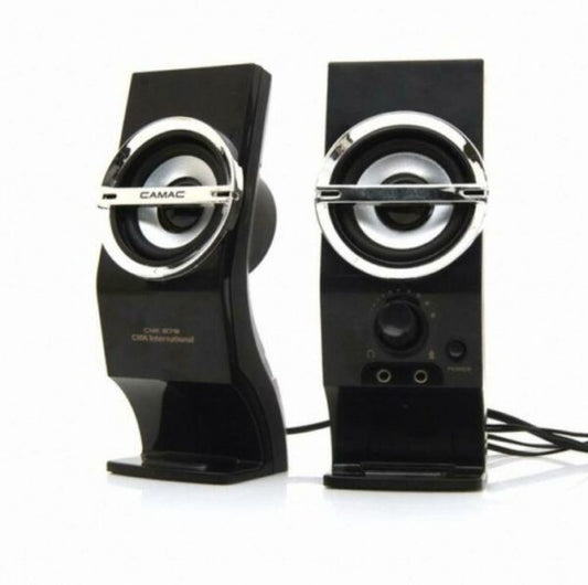 CAMAC CMK-878 USB Power Portable Music Speaker for PC / Laptop – Black