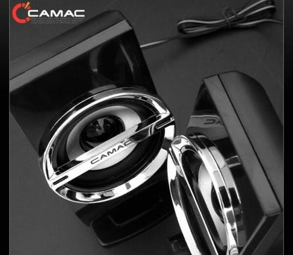 CAMAC CMK-878 USB Power Portable Music Speaker for PC / Laptop – Black