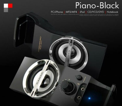 CAMAC CMK-878 USB Power Portable Music Speaker for PC / Laptop – Black