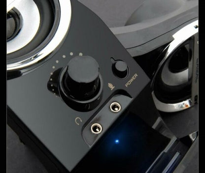 CAMAC CMK-878 USB Power Portable Music Speaker for PC / Laptop – Black